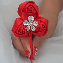 Load image into Gallery viewer, Custom Ivory Rose Boutonniere