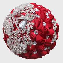 Load image into Gallery viewer, Crystal accessories bride flower