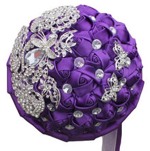 Load image into Gallery viewer, Crystal accessories bride flower