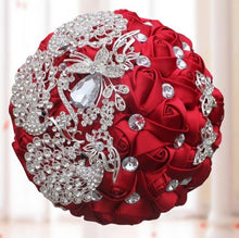 Load image into Gallery viewer, Crystal accessories bride flower