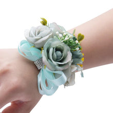 Load image into Gallery viewer, White Rose Bridesmaid Hand Accessory
