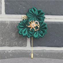 Load image into Gallery viewer, Royal Blue Satin Boutonniere