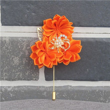 Load image into Gallery viewer, Royal Blue Satin Boutonniere