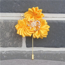 Load image into Gallery viewer, Royal Blue Satin Boutonniere